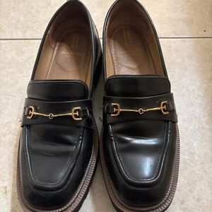 Sam Edelman Laurs lug sole horsebit loafer 9